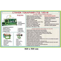 Описание токарного станка СТД 120-М